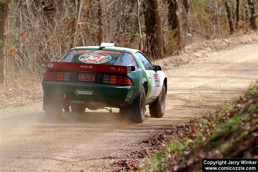 Chris Martise / Elisha Papanicolaou Chevy Camaro on SS1, Hazel Creek I.