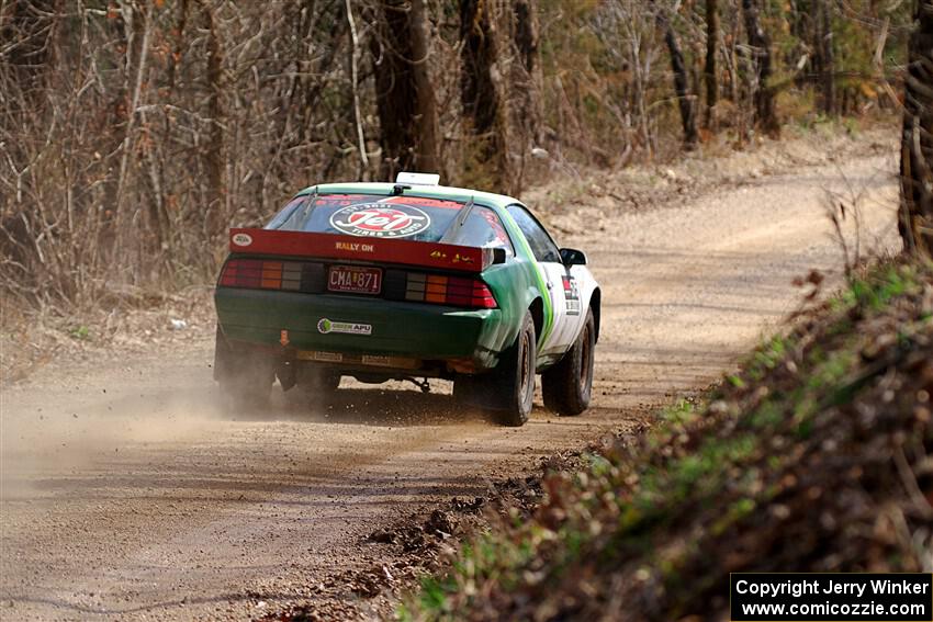 Chris Martise / Elisha Papanicolaou Chevy Camaro on SS1, Hazel Creek I.