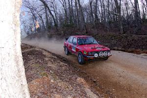 Levi Johnson / Griffin Johnson BMW 325e on SS4, Hazel Creek II.