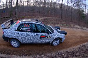 Peter Farrow / Michael Farrow Subaru WRX on SS4, Hazel Creek II.