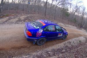 Mike Erickson / Eric Schlee BMW 323i on SS4, Hazel Creek II.
