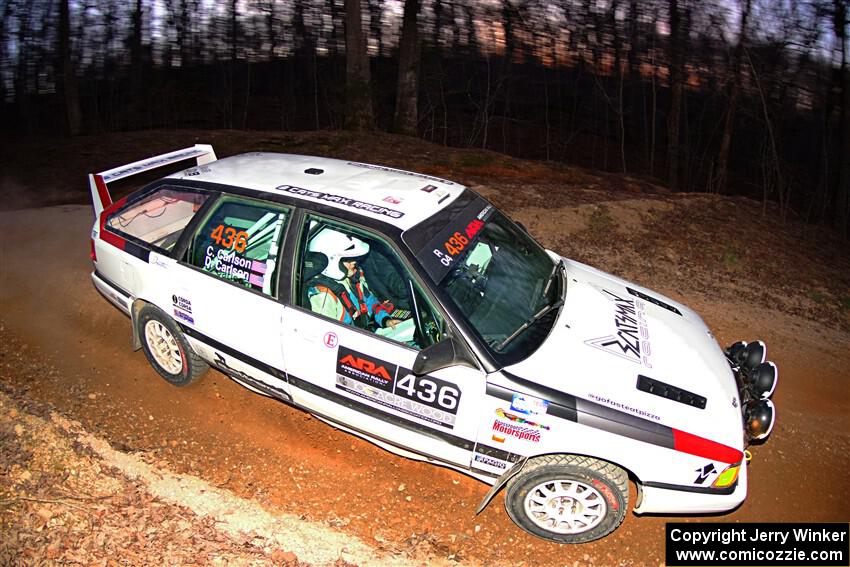 Drew Carlson / Cindi Carlson Audi 200 Avant Quattro on SS4, Hazel Creek II.