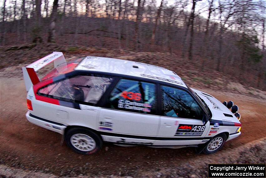 Drew Carlson / Cindi Carlson Audi 200 Avant Quattro on SS4, Hazel Creek II.