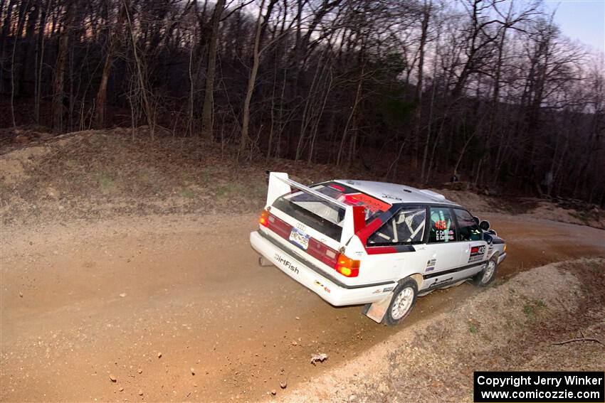 Drew Carlson / Cindi Carlson Audi 200 Avant Quattro on SS4, Hazel Creek II.
