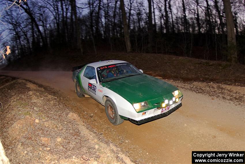 Chris Martise / Elisha Papanicolaou Chevy Camaro on SS4, Hazel Creek II.