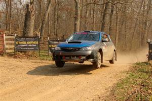 Drew Staples / Glen Ray Subaru Impreza on SS9, KP to Ollie Long II.