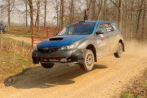 Drew Staples / Glen Ray Subaru Impreza on SS9, KP to Ollie Long II.