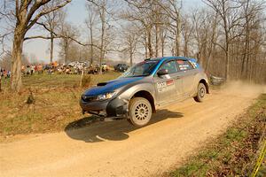 Drew Staples / Glen Ray Subaru Impreza on SS9, KP to Ollie Long II.