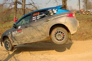 Drew Staples / Glen Ray Subaru Impreza on SS9, KP to Ollie Long II.