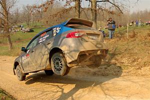 Drew Staples / Glen Ray Subaru Impreza on SS9, KP to Ollie Long II.