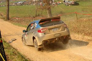 Drew Staples / Glen Ray Subaru Impreza on SS9, KP to Ollie Long II.