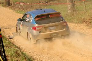 Drew Staples / Glen Ray Subaru Impreza on SS9, KP to Ollie Long II.