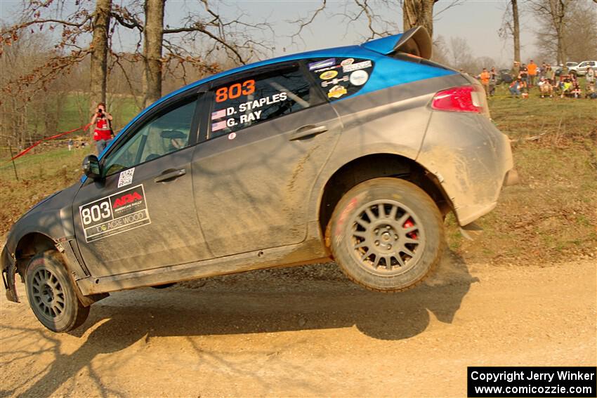 Drew Staples / Glen Ray Subaru Impreza on SS9, KP to Ollie Long II.