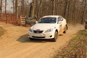 Ryan McGrath / Crystina Coats Lexus IS250 on SS9, KP to Ollie Long II.