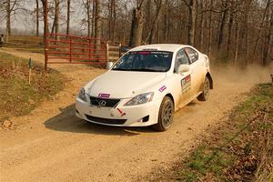 Ryan McGrath / Crystina Coats Lexus IS250 on SS9, KP to Ollie Long II.