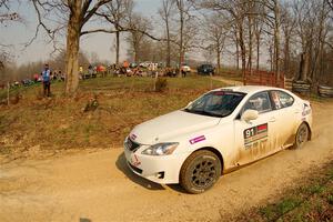 Ryan McGrath / Crystina Coats Lexus IS250 on SS9, KP to Ollie Long II.