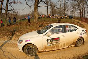 Ryan McGrath / Crystina Coats Lexus IS250 on SS9, KP to Ollie Long II.