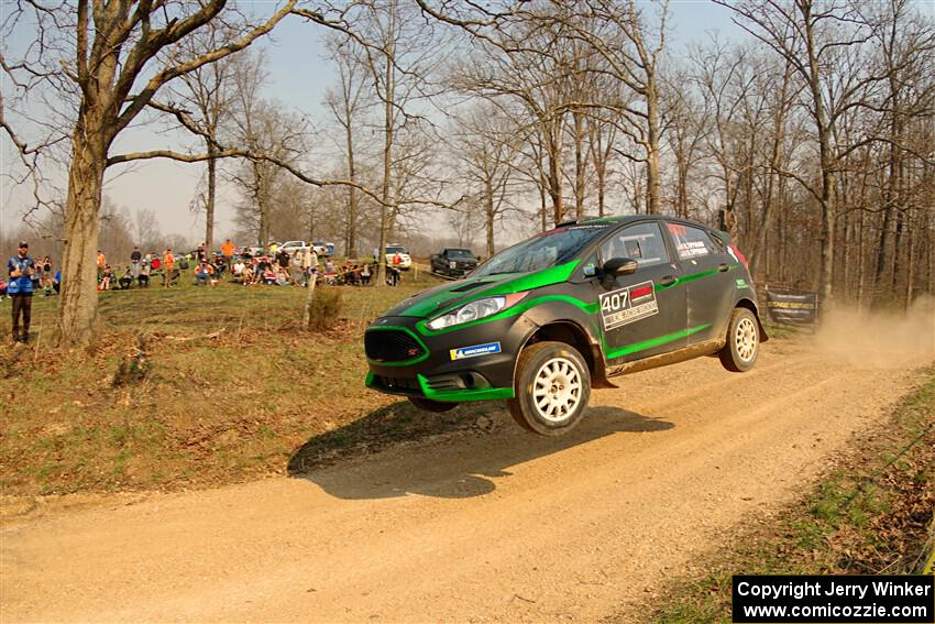 Nick Tippman / David Tippman Ford Fiesta ST on SS9, KP to Ollie Long II.