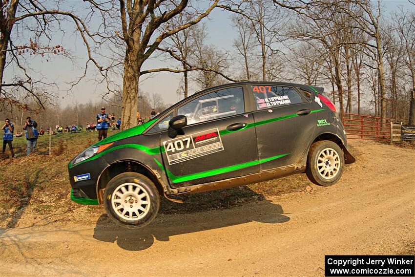 Nick Tippman / David Tippman Ford Fiesta ST on SS9, KP to Ollie Long II.