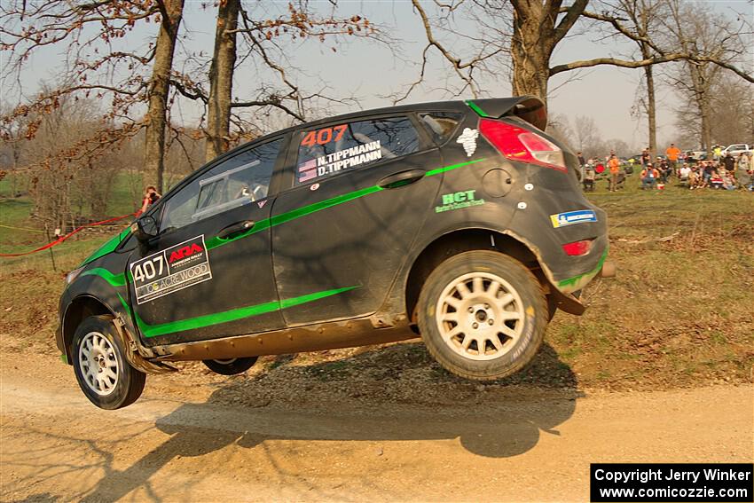 Nick Tippman / David Tippman Ford Fiesta ST on SS9, KP to Ollie Long II.