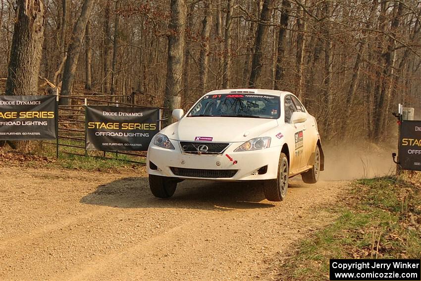 Ryan McGrath / Crystina Coats Lexus IS250 on SS9, KP to Ollie Long II.