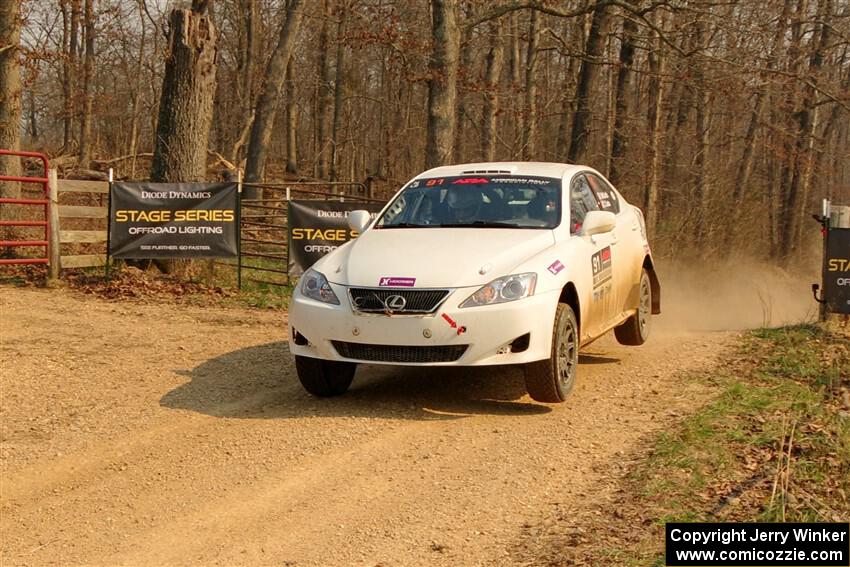 Ryan McGrath / Crystina Coats Lexus IS250 on SS9, KP to Ollie Long II.