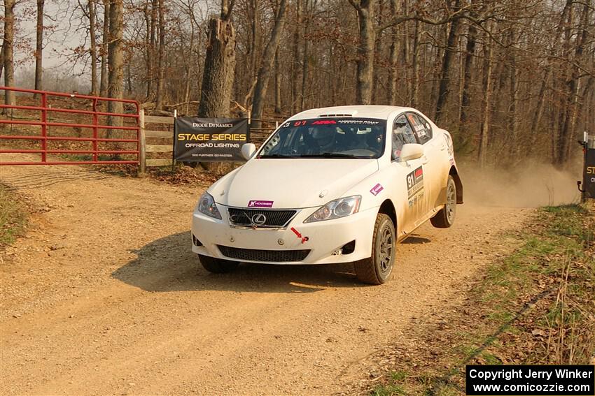 Ryan McGrath / Crystina Coats Lexus IS250 on SS9, KP to Ollie Long II.