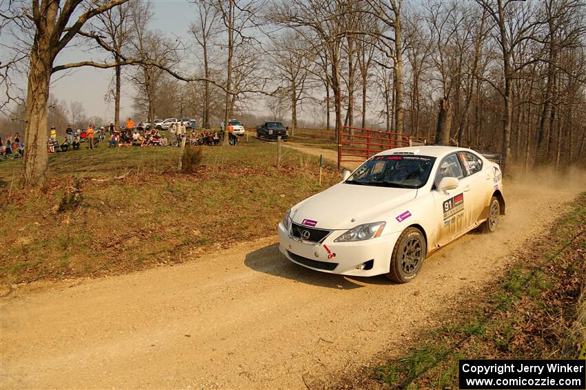 Ryan McGrath / Crystina Coats Lexus IS250 on SS9, KP to Ollie Long II.