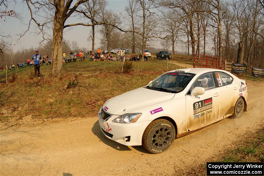 Ryan McGrath / Crystina Coats Lexus IS250 on SS9, KP to Ollie Long II.