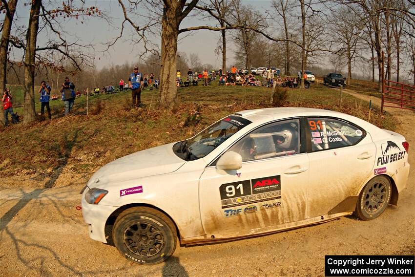 Ryan McGrath / Crystina Coats Lexus IS250 on SS9, KP to Ollie Long II.