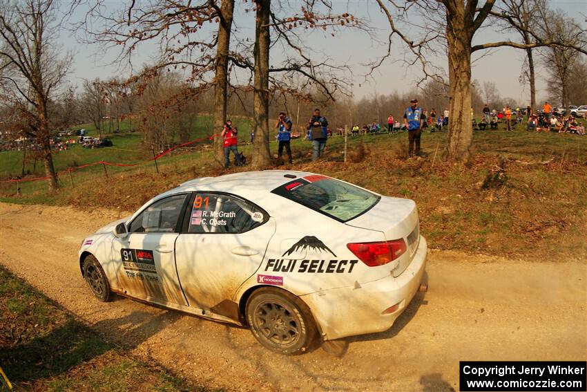 Ryan McGrath / Crystina Coats Lexus IS250 on SS9, KP to Ollie Long II.