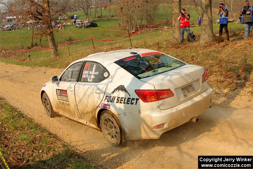 Ryan McGrath / Crystina Coats Lexus IS250 on SS9, KP to Ollie Long II.