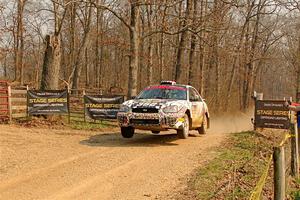 Eliza Coleman / Ryan Scott Subaru Impreza on SS9, KP to Ollie Long II.