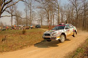 Eliza Coleman / Ryan Scott Subaru Impreza on SS9, KP to Ollie Long II.