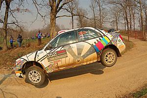 Eliza Coleman / Ryan Scott Subaru Impreza on SS9, KP to Ollie Long II.