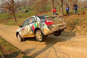 Eliza Coleman / Ryan Scott Subaru Impreza on SS9, KP to Ollie Long II.