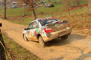 Eliza Coleman / Ryan Scott Subaru Impreza on SS9, KP to Ollie Long II.