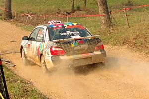 Eliza Coleman / Ryan Scott Subaru Impreza on SS9, KP to Ollie Long II.