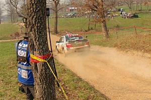 Eliza Coleman / Ryan Scott Subaru Impreza on SS9, KP to Ollie Long II.