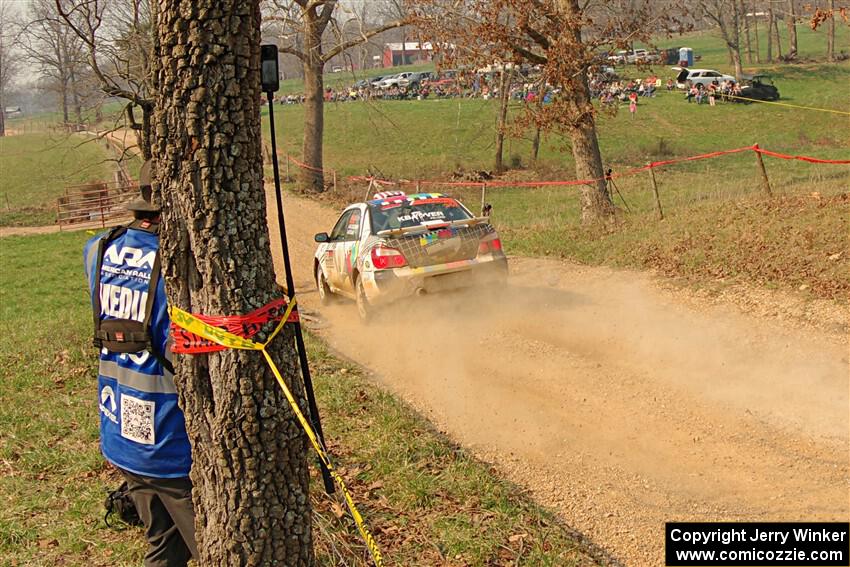 Eliza Coleman / Ryan Scott Subaru Impreza on SS9, KP to Ollie Long II.