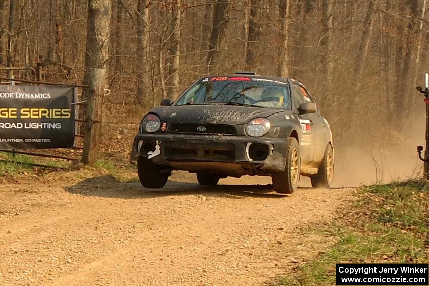 Brian Atwood / Kenny Michels Subaru Impreza on SS9, KP to Ollie Long II.