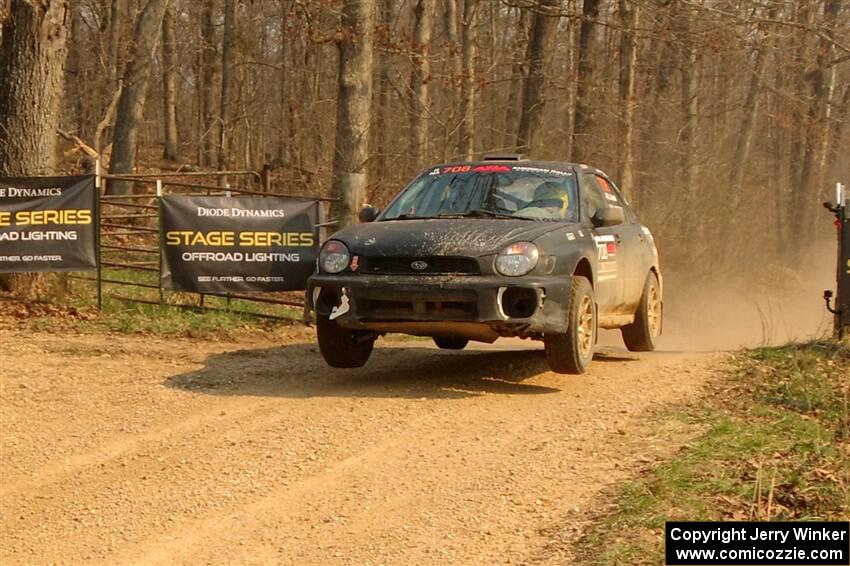 Brian Atwood / Kenny Michels Subaru Impreza on SS9, KP to Ollie Long II.