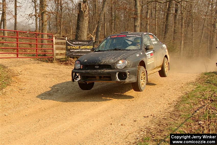 Brian Atwood / Kenny Michels Subaru Impreza on SS9, KP to Ollie Long II.