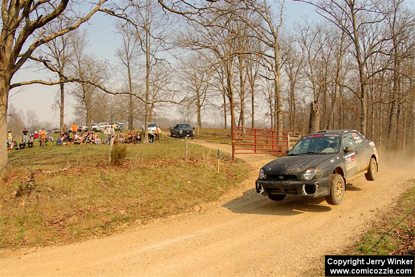 Brian Atwood / Kenny Michels Subaru Impreza on SS9, KP to Ollie Long II.