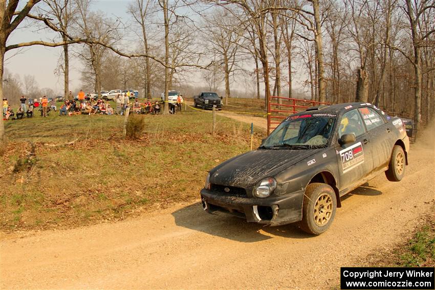 Brian Atwood / Kenny Michels Subaru Impreza on SS9, KP to Ollie Long II.