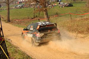 Nick Pysklyvets / Roman Romanchuk Subaru WRX STi on SS9, KP to Ollie Long II.