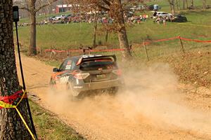 Nick Pysklyvets / Roman Romanchuk Subaru WRX STi on SS9, KP to Ollie Long II.