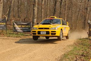 Doug Voss / Jeni Voss Subaru Impreza L on SS9, KP to Ollie Long II.