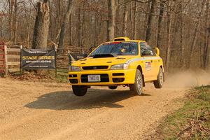 Doug Voss / Jeni Voss Subaru Impreza L on SS9, KP to Ollie Long II.