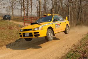 Doug Voss / Jeni Voss Subaru Impreza L on SS9, KP to Ollie Long II.